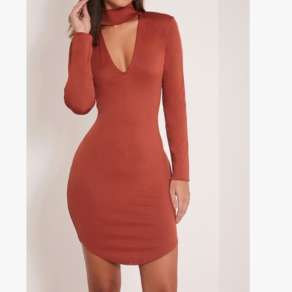 Choker Detail Dress